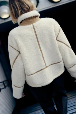 Discount CAZADORA DOBLE FAZ BORREGUITO Mujer Abrigos / Anoraks|Chaquetas / Cazadoras