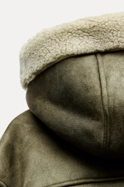 Sale CAZADORA DOBLE FAZ CAPUCHA ZW COLLECTION Mujer Abrigos / Anoraks|Chaquetas / Cazadoras