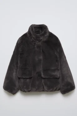 Niños ZARA 6 - 14 Años·Abrigos<CAZADORA EFECTO PELO