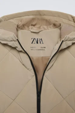 Niños ZARA 6 - 14 Años·Abrigos|6 - 14 Años·Abrigos<CAZADORA LARGA ACOLCHADA