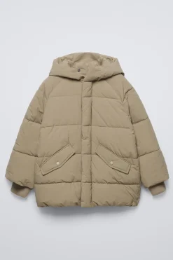 Niños ZARA 6 - 14 Años·Abrigos<CAZADORA LARGA ACOLCHADA