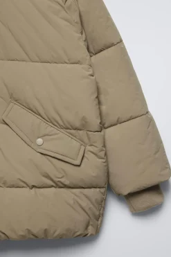 Niños ZARA 6 - 14 Años·Abrigos<CAZADORA LARGA ACOLCHADA