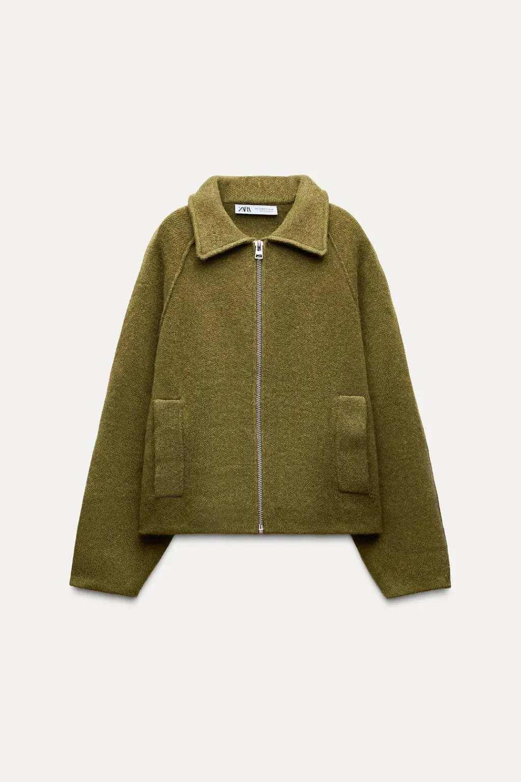 Fashion CAZADORA OVERSIZE 100% LANA Mujer Cárdigan / Jerséis|Punto