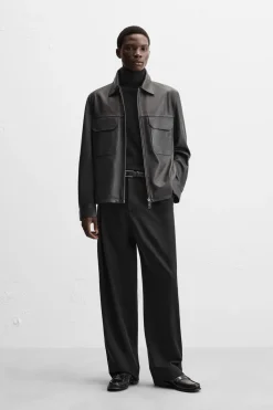 Hot CAZADORA PIEL Hombre Piel