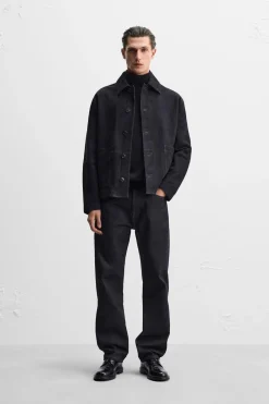 Best CAZADORA PIEL ANTE Hombre Piel