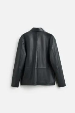 Sale CAZADORA PIEL BOLSILLOS Hombre Piel