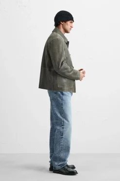 Best CAZADORA PIEL EFECTO CRAQUELADO Hombre Piel