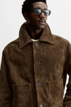 Fashion CAZADORA PIEL SERRAJE Hombre Piel