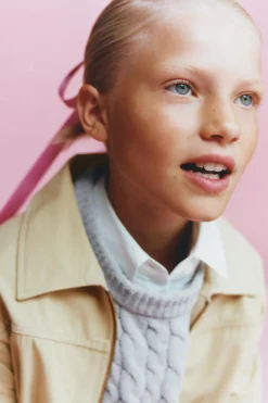 Niños ZARA 6 - 14 Años·Abrigos|6 - 14 Años·Total Look<CAZADORA RIB