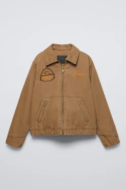 Niños ZARA 6 - 14 Años·Abrigos<CAZADORA SARGA JEEP ®