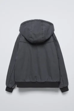 Niños ZARA 6 - 14 Años·Abrigos<CAZADORA SARGA LAVADA FORRADA