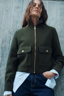 Hot CAZADORA SOFT CREMALLERA Mujer Chaquetas / Cazadoras