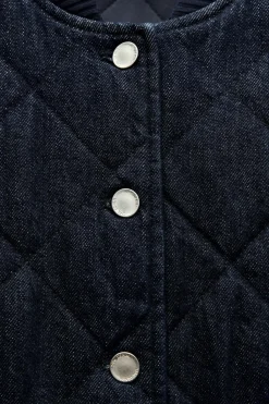 Hot CAZADORA Z1975 ACOLCHADA DENIM Mujer Chaquetas / Cazadoras