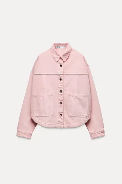 Online CAZADORA Z1975 DENIM BOLSILLOS PLASTRÓN Mujer Chaquetas / Cazadoras