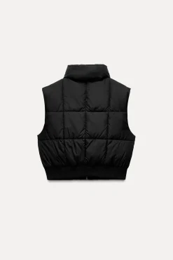 Discount CHALECO ACOLCHADO CORTO Mujer Abrigos / Anoraks