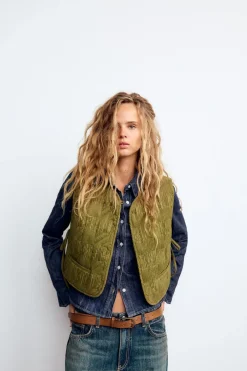 Clearance CHALECO ACOLCHADO LAZADAS Mujer Chaquetas / Cazadoras