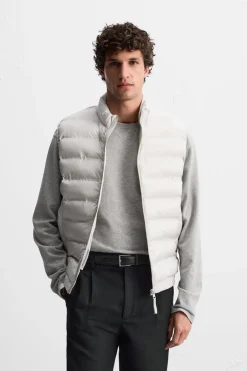 New CHALECO ACOLCHADO LIGERO Hombre Plumíferos|Chalecos