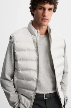 New CHALECO ACOLCHADO LIGERO Hombre Plumíferos|Chalecos