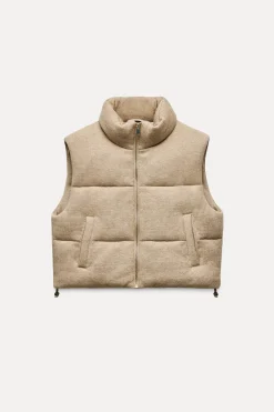 New CHALECO ACOLCHADO PUNTO Mujer Chaquetas / Cazadoras