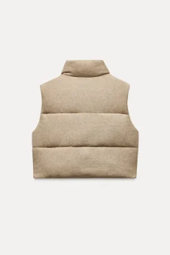 New CHALECO ACOLCHADO PUNTO Mujer Chaquetas / Cazadoras