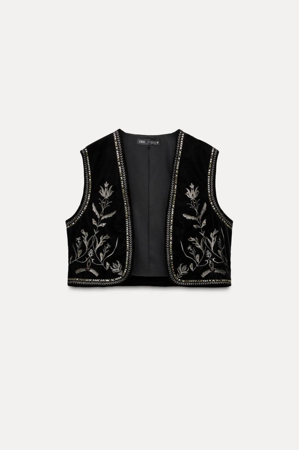 Best CHALECO BORDADO TERCIOPELO Mujer Chaquetas / Cazadoras