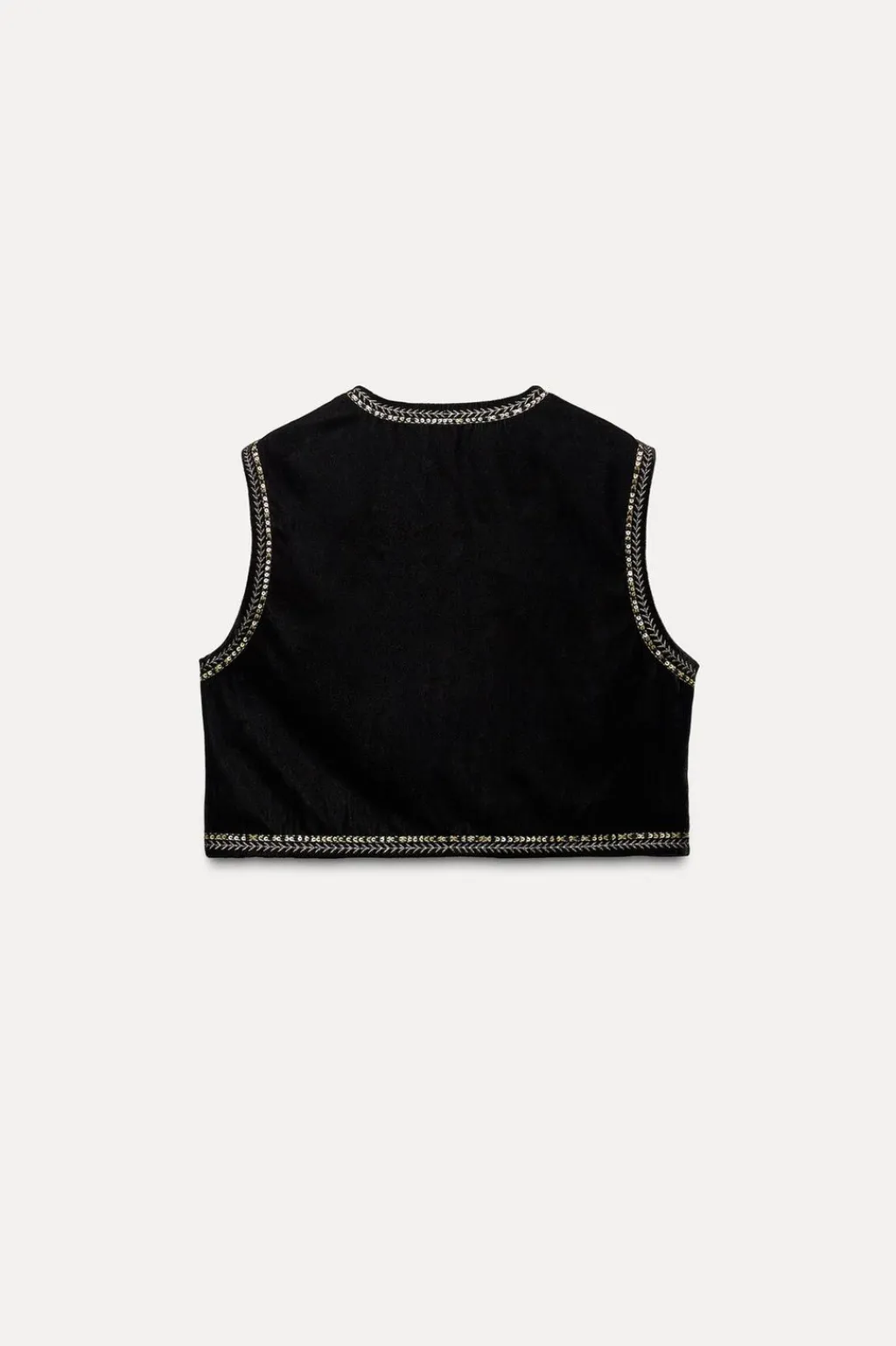 Best CHALECO BORDADO TERCIOPELO Mujer Chaquetas / Cazadoras