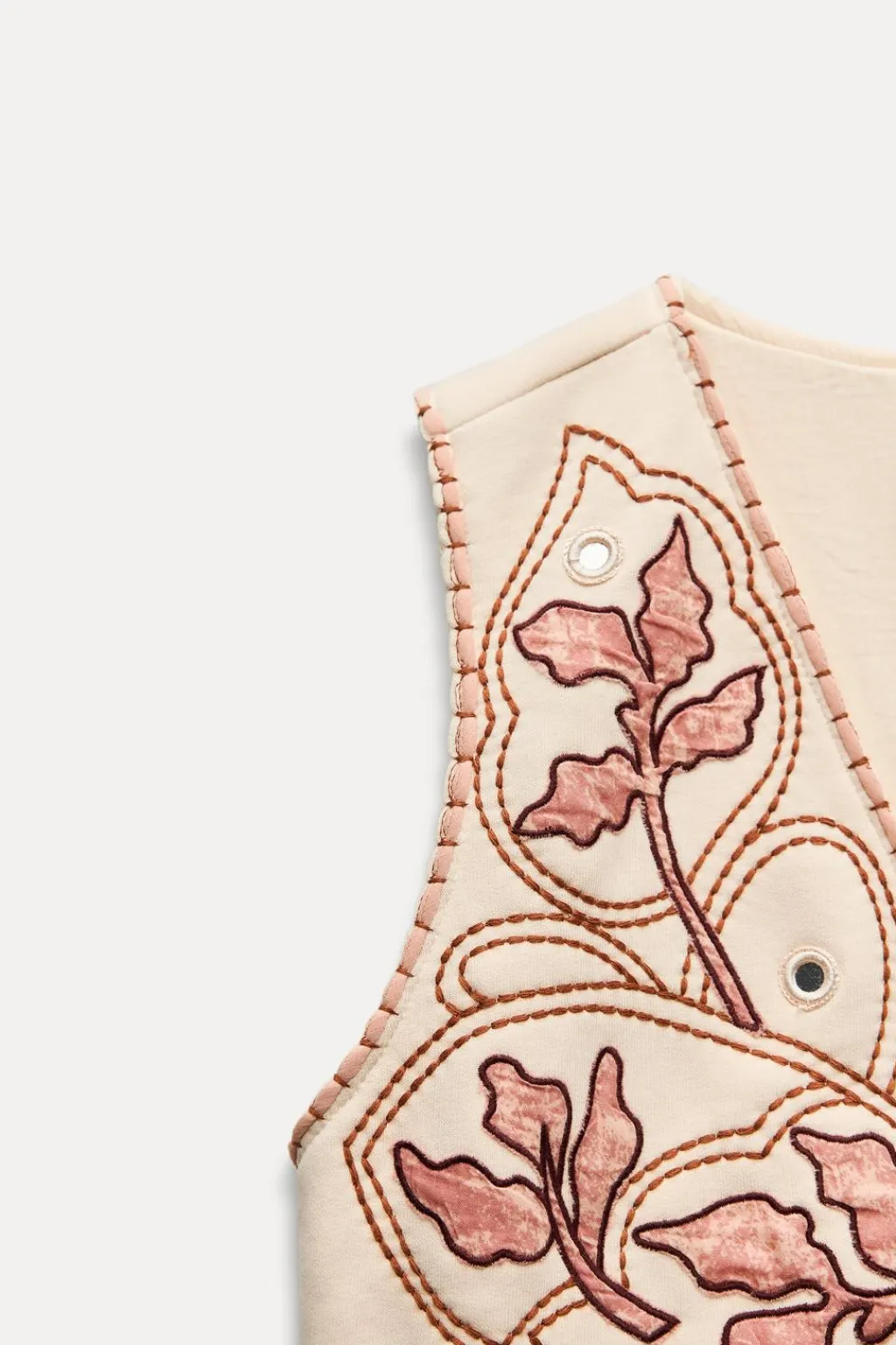 Discount CHALECO BORDADOS ESPEJOS Mujer Tops / Bodies