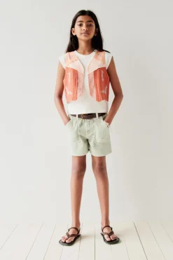 Niños ZARA 6 - 14 Años·Abrigos|6 - 14 Años·Total Look<CHALECO BORDADOS PATCHWORK