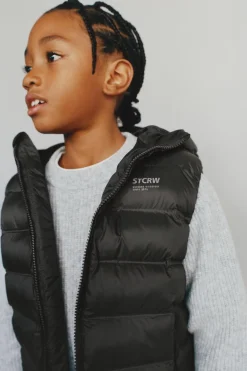 Niños ZARA 6 - 14 Años·Abrigos|6 - 14 Años·Abrigos<CHALECO CAPUCHA ULTRA LIGERO WATER REPELLENT