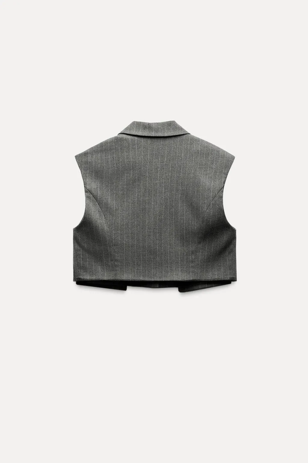 Sale CHALECO CORTO TAPETAS RAYA DIPLOMÁTICA Mujer Blazers / Chalecos