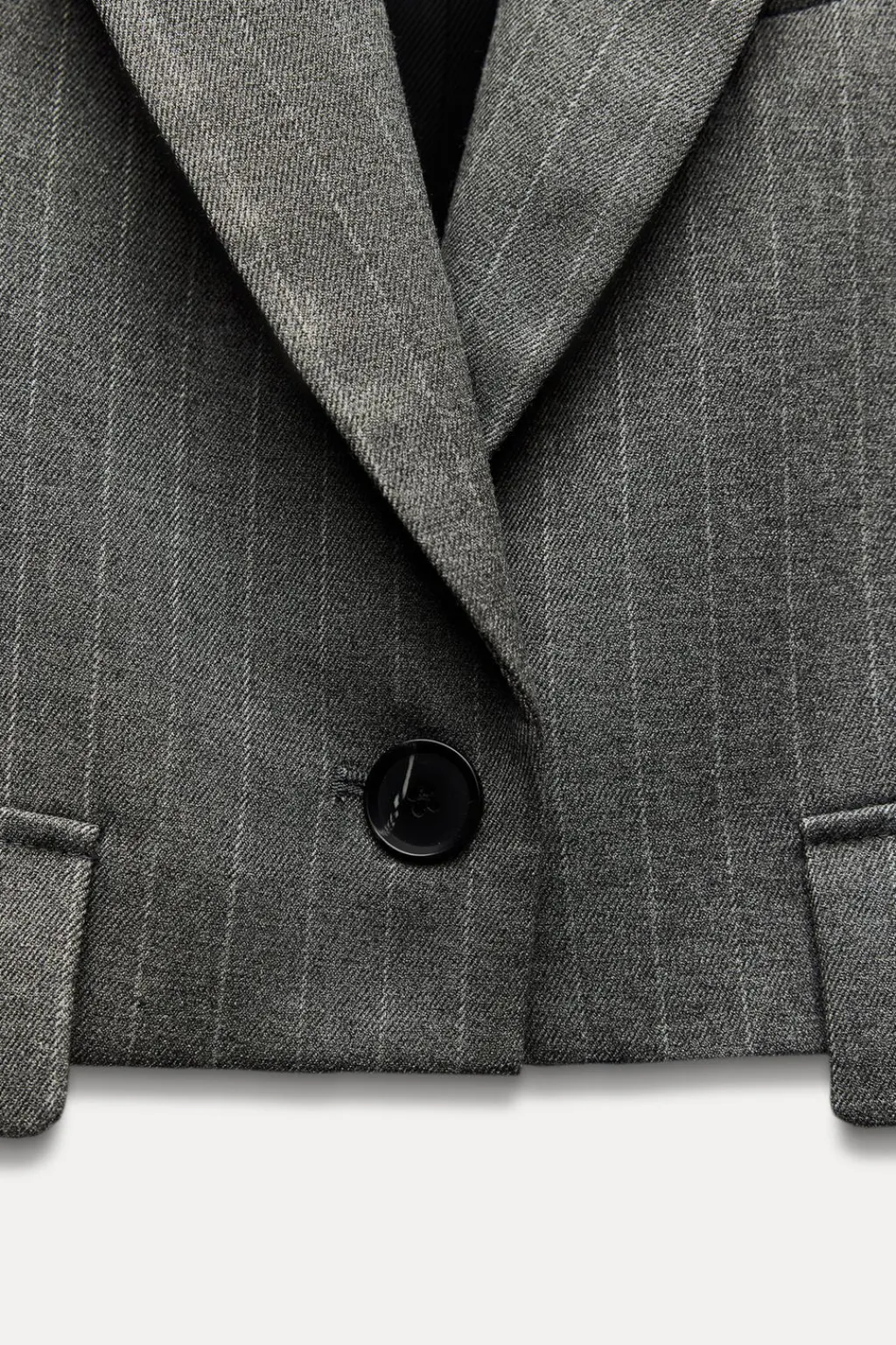 Sale CHALECO CORTO TAPETAS RAYA DIPLOMÁTICA Mujer Blazers / Chalecos