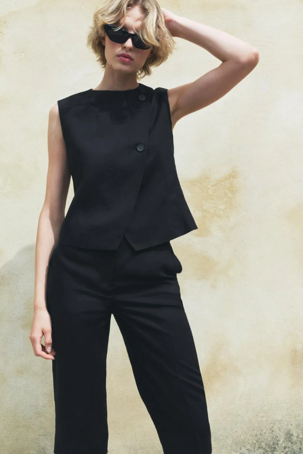 Fashion CHALECO CRUZADO ZW COLLECTION Mujer Tops / Bodies