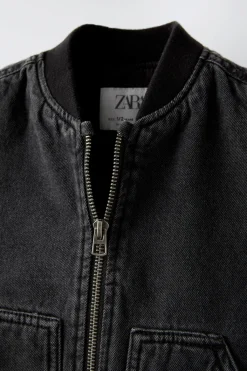 Niños ZARA 1½ - 6 Años·Jeans / Denim|1½ - 6 Años·Abrigos<CHALECO DENIM ACOLCHADO
