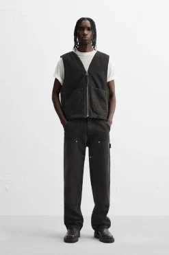 Best CHALECO DENIM BOLSILLOS Hombre Chalecos