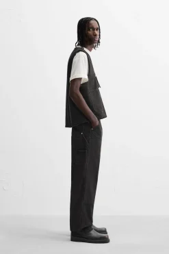 Best CHALECO DENIM BOLSILLOS Hombre Chalecos