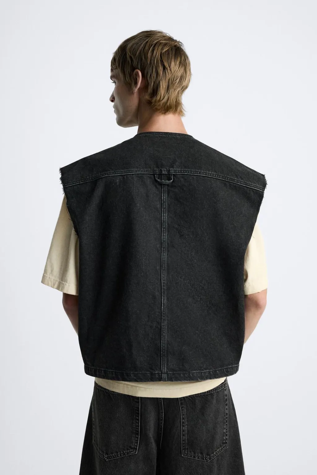 Clearance CHALECO DENIM UTILITY Hombre Chalecos