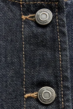 Fashion CHALECO DENIM ZW COLLECTION Mujer Tops / Bodies