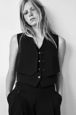 Sale CHALECO DOBLE TRABILLA Mujer Blazers / Chalecos