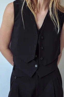 Sale CHALECO DOBLE TRABILLA Mujer Blazers / Chalecos