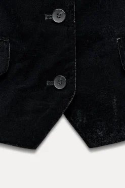 Clearance CHALECO ENTALLADO TERCIOPELO Mujer Blazers / Chalecos