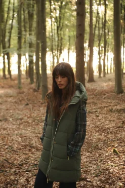 Clearance CHALECO LARGO ACOLCHADO Mujer Abrigos / Anoraks