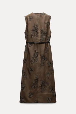 Sale CHALECO LARGO BORDADOS ZW COLLECTION Mujer Chaquetas / Cazadoras