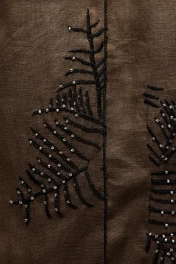 Sale CHALECO LARGO BORDADOS ZW COLLECTION Mujer Chaquetas / Cazadoras