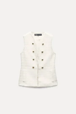 Hot CHALECO LARGO ESTRUCTURA Mujer Blazers / Chalecos|Tops / Bodies