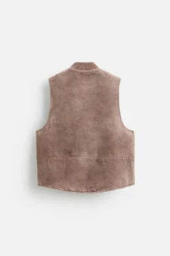 Clearance CHALECO LAVADO CREMALLERA Hombre Chalecos