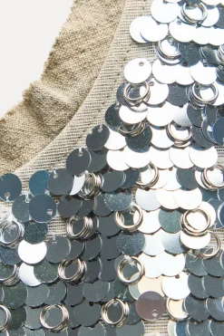 Outlet CHALECO LENTEJUELAS ZW COLLECTION Mujer Chaquetas / Cazadoras