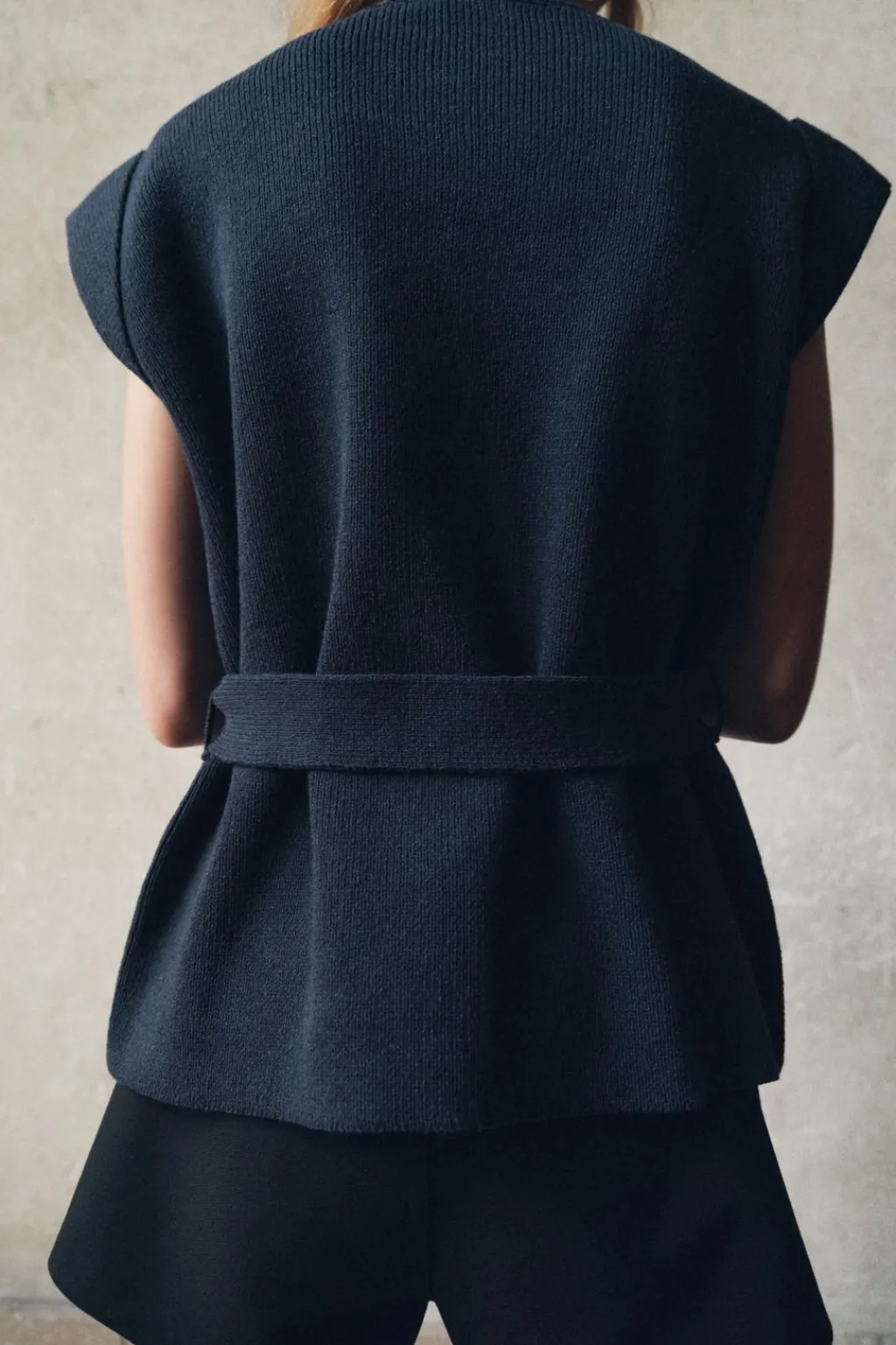 Sale CHALECO OVERSIZE PUNTO Mujer Cárdigan / Jerséis|Punto