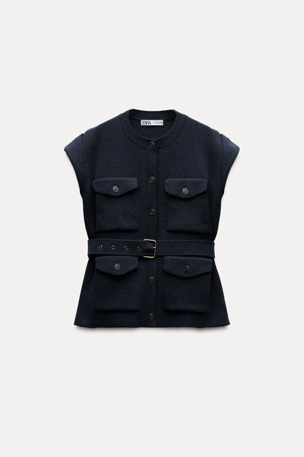 Sale CHALECO OVERSIZE PUNTO Mujer Cárdigan / Jerséis|Punto