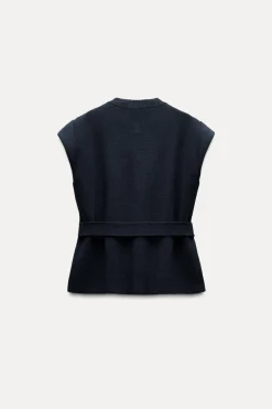 Sale CHALECO OVERSIZE PUNTO Mujer Cárdigan / Jerséis|Punto