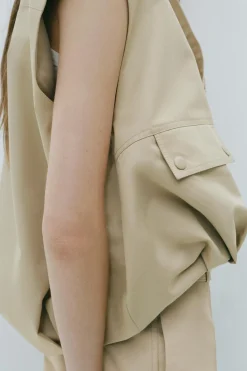 Online CHALECO OVERSIZE VOLUMEN ZW COLLECTION Mujer Chaquetas / Cazadoras